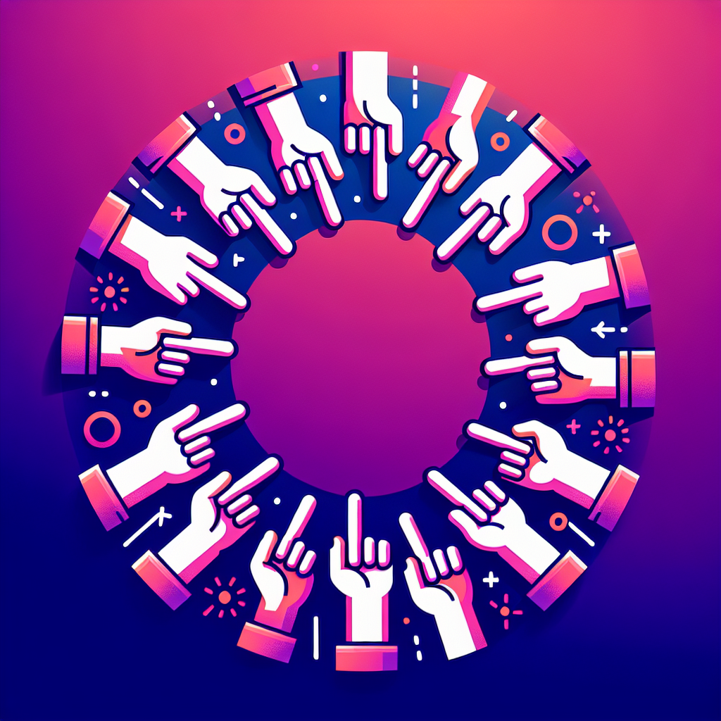 MAAATE! - Pointing hands voting